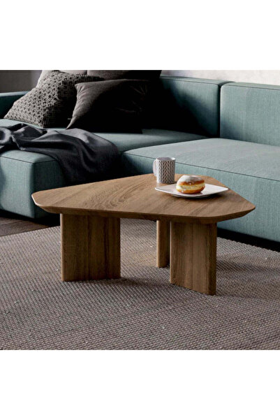 FIRUHOMEDESIGN Gerçek Ahşap Orta Sehpa – Dekoratif Orta Sehpa Ahşap Ayaklı Şı...