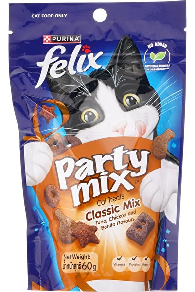 Felix مكافآت القطط من بورينا، تشكيلة بارتي ميكس، 60 غرام