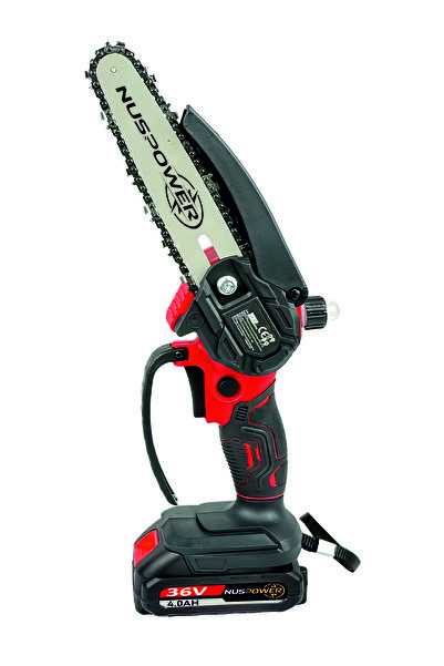 nuspower Profesyonel 36v 4ah Çift Akülü Otomatik Yağlamalı Şarjlı Dal Budama ...