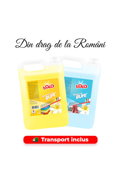 Bozo Pachet FRESH - Detergent + Balsam Fresh 5KG - transport gratuit
