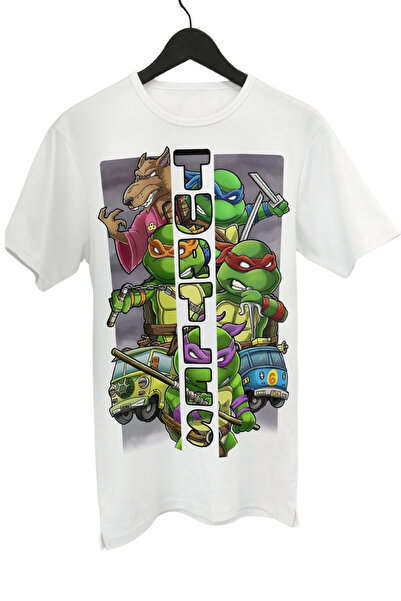 Texclusive Ninja Turtles Tshirt White Mother Father Child Family Matching Nin...