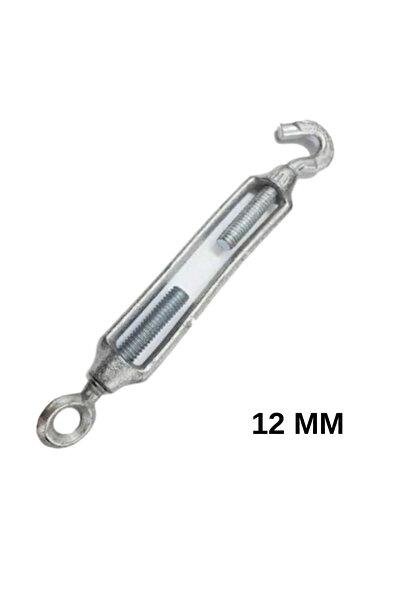 EgeÇelikHalat 12 mm Çelik Halat Gerdirme Çektirme 1 Adet
