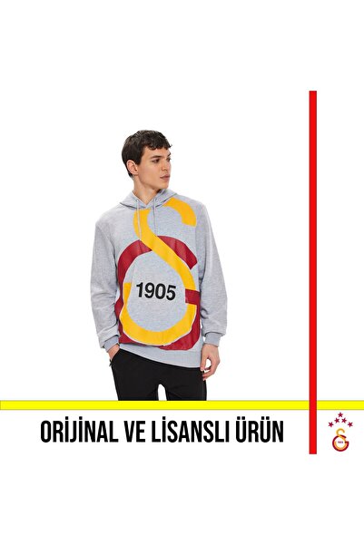 Galatasaray Licensed Big Logo Griminelaj Sweatshirt