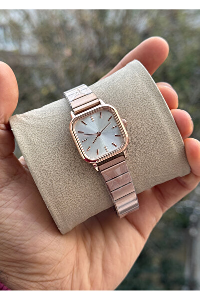 Tulpar ساعة يد نسائية بتصميم مربع عتيق للموسم الجديد