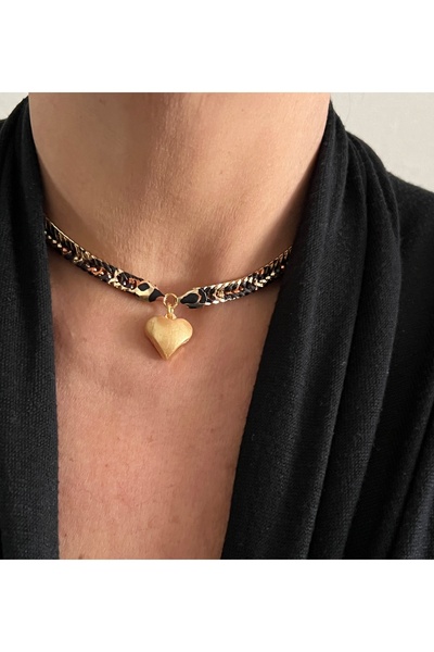 tones official Design/Leopard/Solid/Heart/Star Choker Necklace