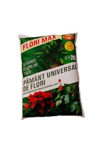 metalocasnice Florimax Pamant Universal Flori 20 L usor accesibil plantelor c...