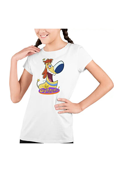 OEM Kids Girls Fairly Odd Parents Sparky My Godfather Wizards T-Shirt