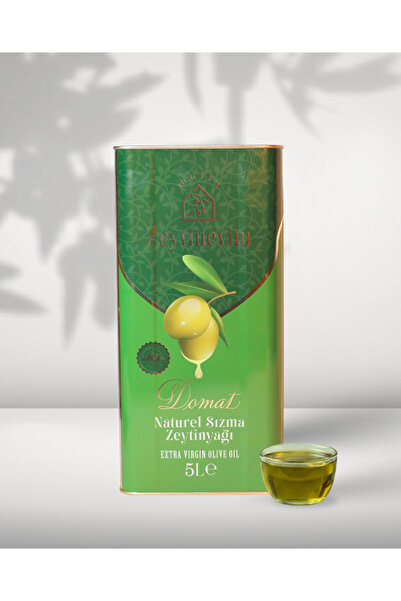 Domat Erken Hasat Soğuk Sıkım Zeytinyağı 5 Lt