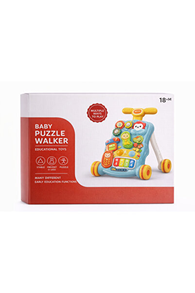 Baby Puzzle Walker – Premergător educativ pentru copii (18+ luni) diferite cu...