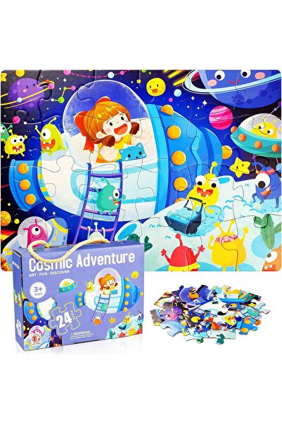 Generic Cosmic Adventure Jigsaw Puzzle for Kids