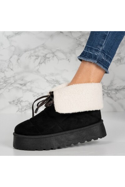 Sofia Store UG type boots with fur made of PREMIUM Alima ecological suede lea...