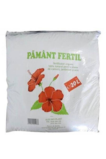Bio Pamant Fertil pentru flori 20 L, 100% Plant