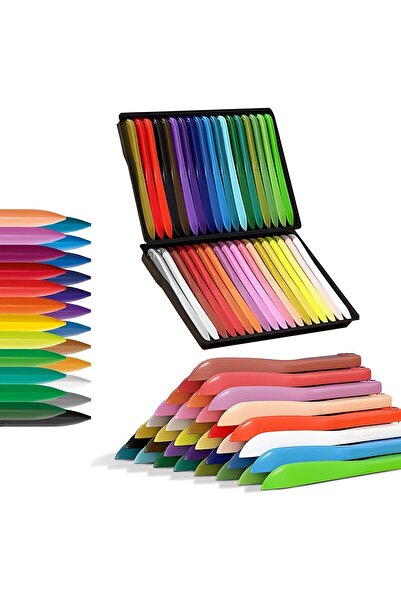 Aputue أقلام تلوين قابلة للغسل للأطفال، 36 لونًا