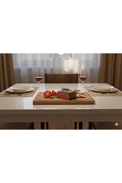 balsa group طبق تقديم شرائح اللحم من خشب البلسا الطبيعي مقاس 40*26*1.5