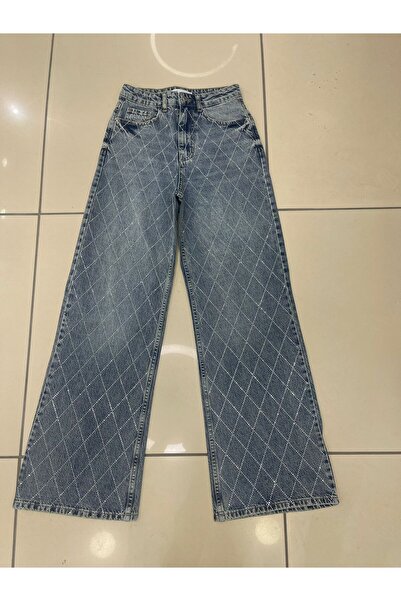 MODAGK Stone Denim Palazzo