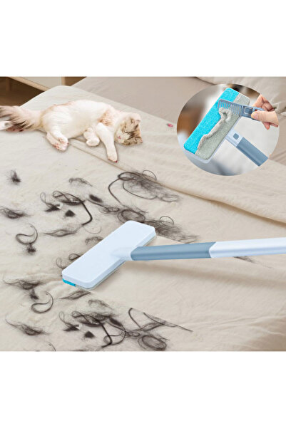 CMT Çift Yönlü Evcil Hayvan Tüy Toplayıcı ve Yüzey Temizleme Fırçası