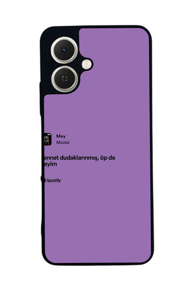 TECNO Spark GO2 Uyumlu Sarki Sozleri Tasarımlı Glossy Premium Kılıf