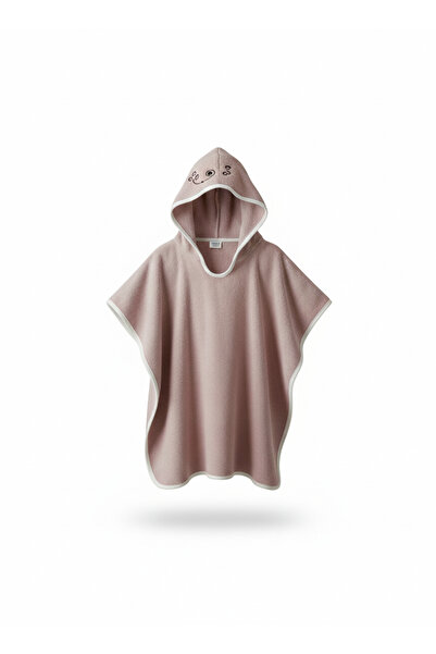 Soar Kids Aksesuar Children's Bathrobe Hooded Poncho Cotton Girls-Boys