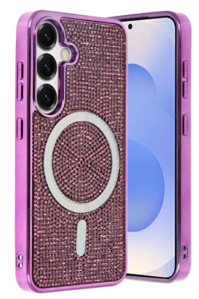 Joko Sptrns Samsung Galaxy S24 Helen Magsafe Cover - (02734) Deep Purple