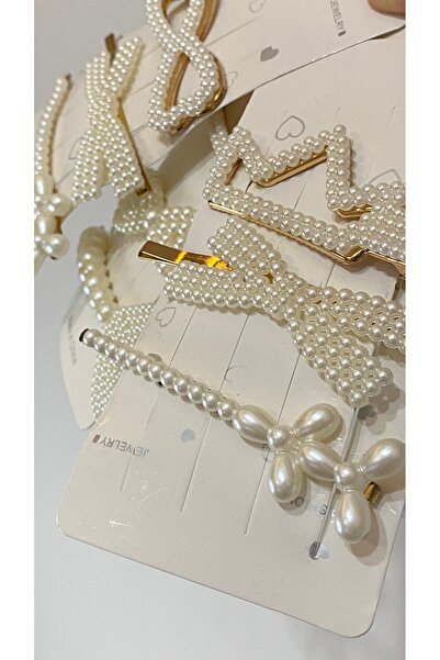 SELUVİA İncili 3’lü Toka Seti – Günlük Kullanıma Uygun Şık ve Zarif Saç Akses...