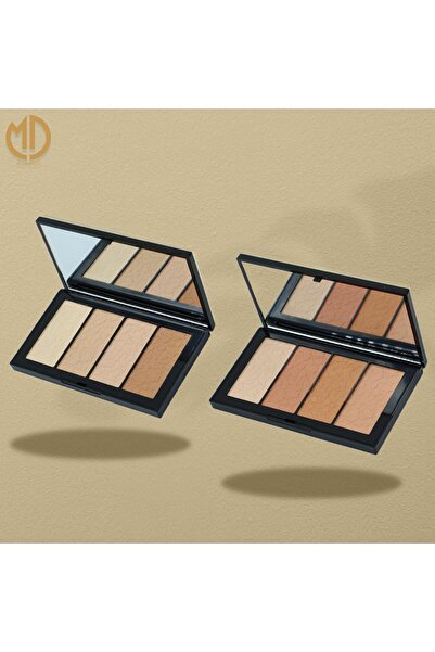 Moda Beauty باليت كنتور وهايلايت من ماركة MD.