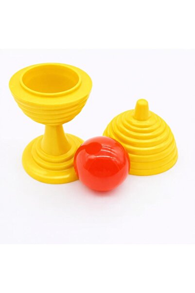 Skygo Minge magică de culoare galbenă pentru jocul de pierdere a mingii 7 cm