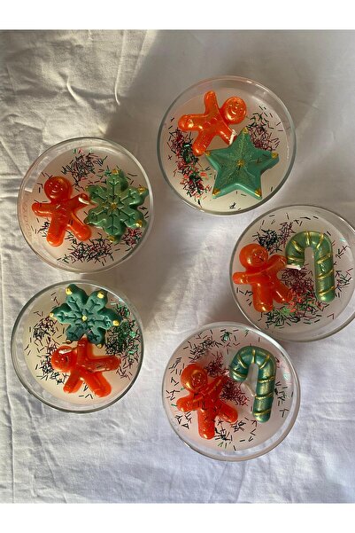 Laydora design El Yapımı Gingerman Mum | Figürlü Dekoratif & Hediyelik Mum