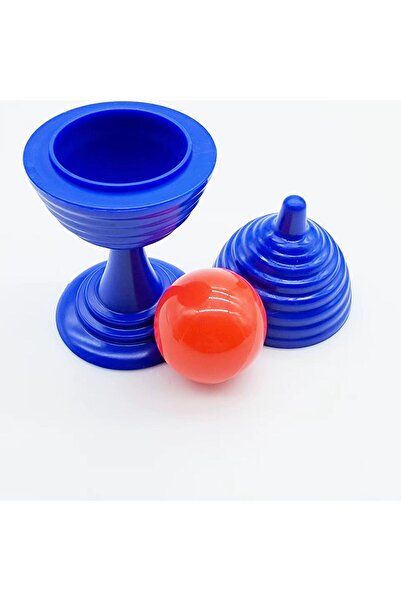 Skygo Cupa Magică de Culoare Albastră Jocul de Pierdere a Mingii 7 cm