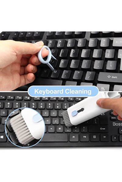 Generic 7-in-1 Electronic Cleaning Kit with Keyboard Brush, 3-in-1 Pen, Mini ...