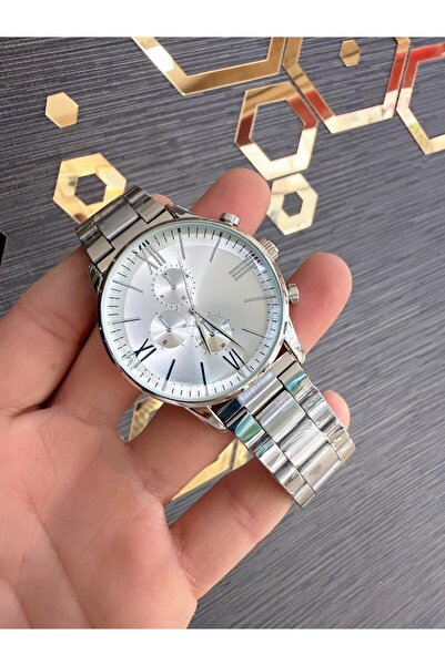 LOOQ Roma Rakamlı Çelik Kordon Erkek Kol Saati