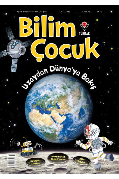 Tübitak Yayınları Bilim Çocuk Dergi Ocak 2026 (7-12 yaş)