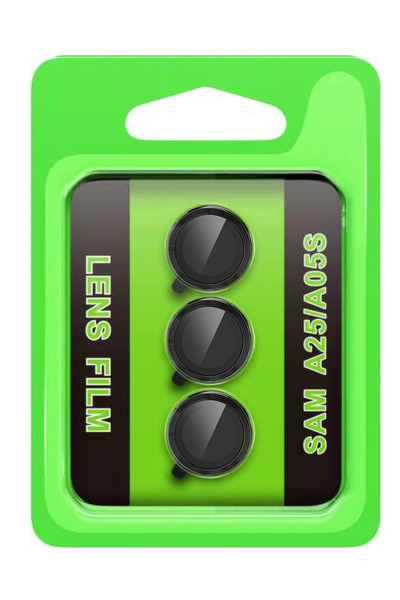 NewFace عدسة كاميرا سامسونج جالاكسي A25 5G رايز ميتال (04738) - أسود