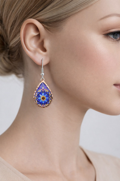 depozoom Kadın Bakır Otantık Tasarım küpe