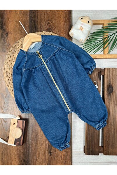 Kids Kingdom بدلة جينز فاخرة للفتيات الصغيرات من تاتليش