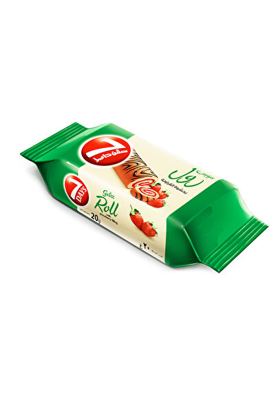 7DAYS Strawberry Swiss Roll, 20 gm