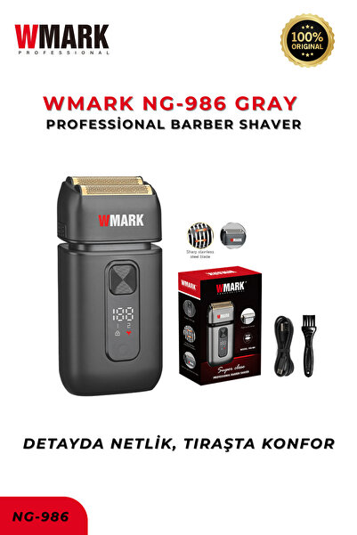 Wmark NG-986 Sakal Tıraş Makinesi Sıfır Kesim