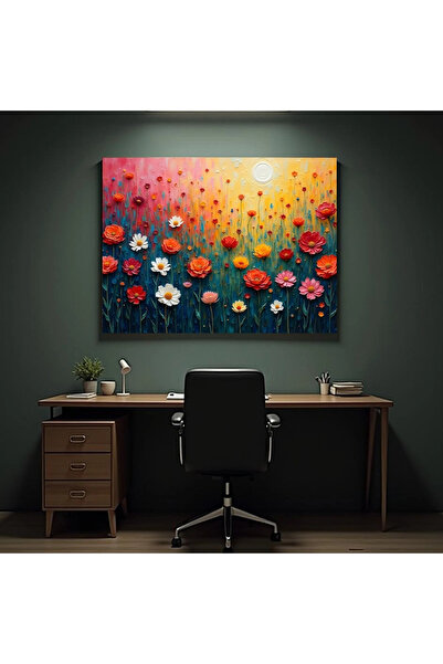 Printees Flori - Tablou canvas imprimat - Canvas pe șasiu