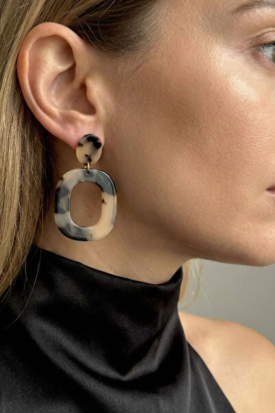 bacc Leopard Pattern Women's Dangle Earrings Bcyj-251033