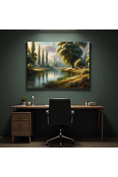 Printees Tablou - Râul - Canvas pe șasiu