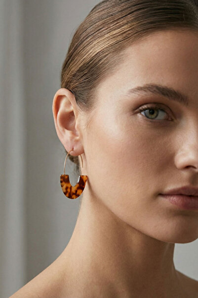 bacc Leopard Pattern Acrylic Dangle Women's Earrings Bcyj-251030