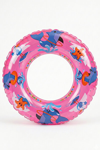 Bebechi عوامة بحرية، دلفين مطبوع عوامة حمام سباحة للأطفال مناسبة للبنات والأو...