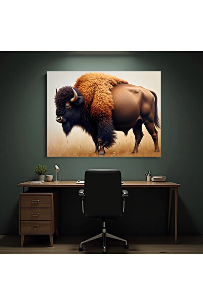 Printees Painting -Bizon - Canvas on frame
