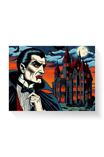 Printees Tablou - Lord Dracula - Canvas pe șasiu