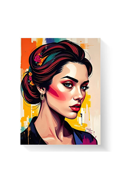 Printees Tablou - Portret cu coc