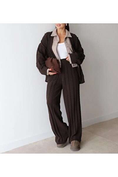 Burcia Knitting Pattern Knitwear Set