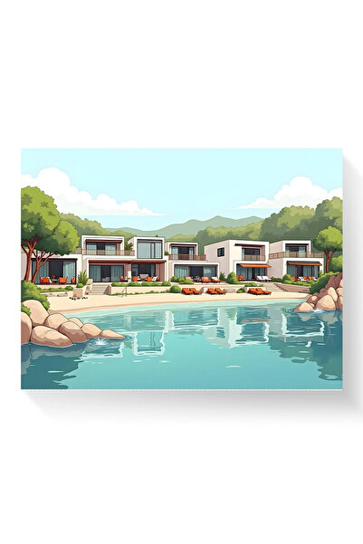 Printees Tablou - Vile la mare