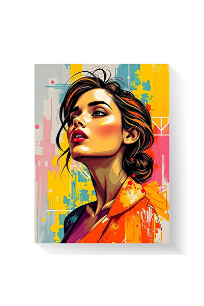 Printees Tablou abstract - Portret - Canvas pe șasiu
