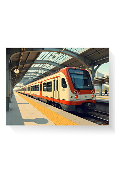 Printees Tablou cu tren modern