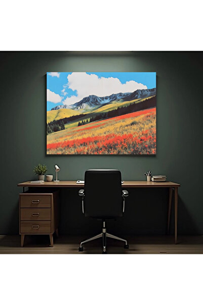 Printees Tablou - Peisaj retro color