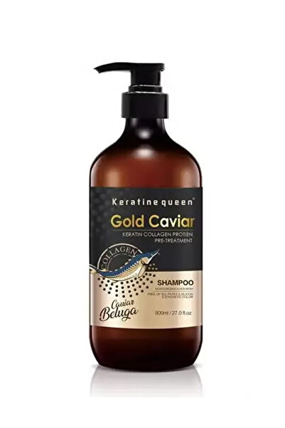 Keratine queen Gold Caviar Shampoo with Keratin, Collagen & Protein Pre-Treat...